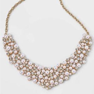 SUGARFIX by BaubleBar Pearl Statement Necklace NWT